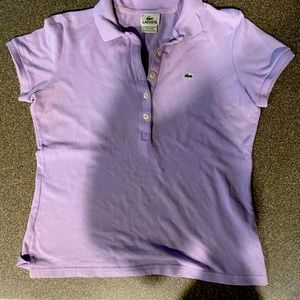 Slim fit women’s lacoste pique polo